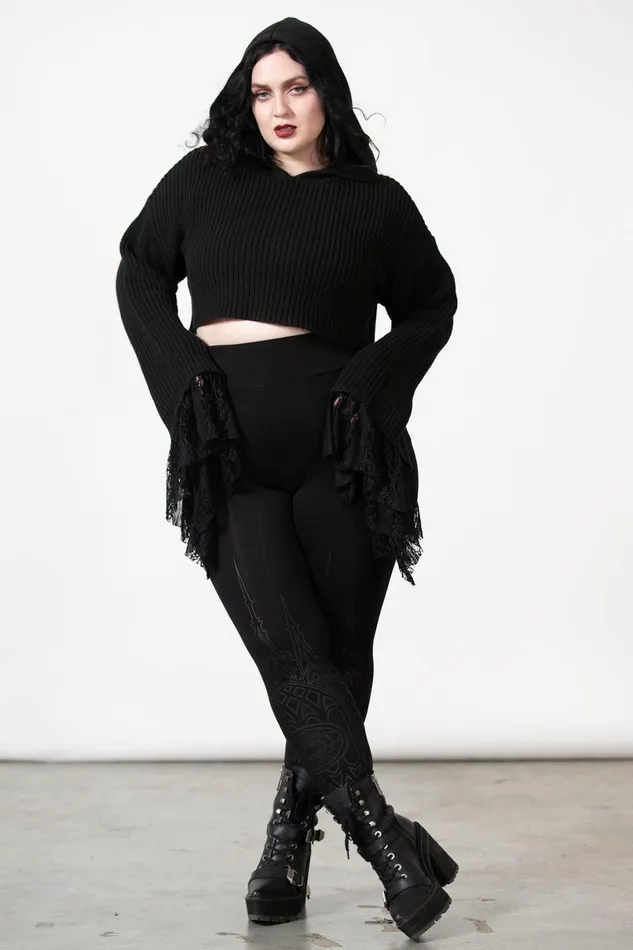 Killstar Sweaters Women Witch Cult Knit Sweater