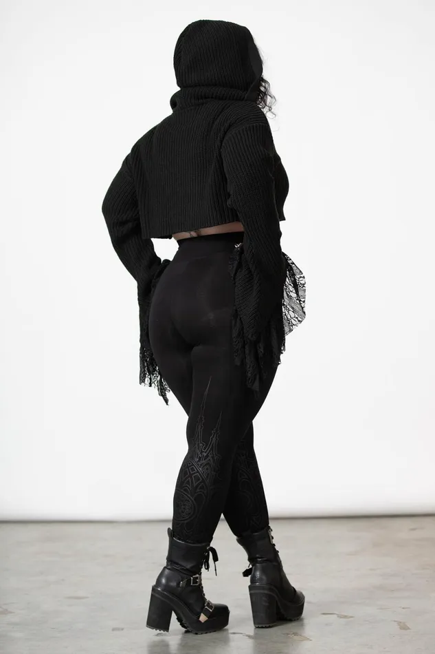 Killstar Sweaters Women Witch Cult Knit Sweater