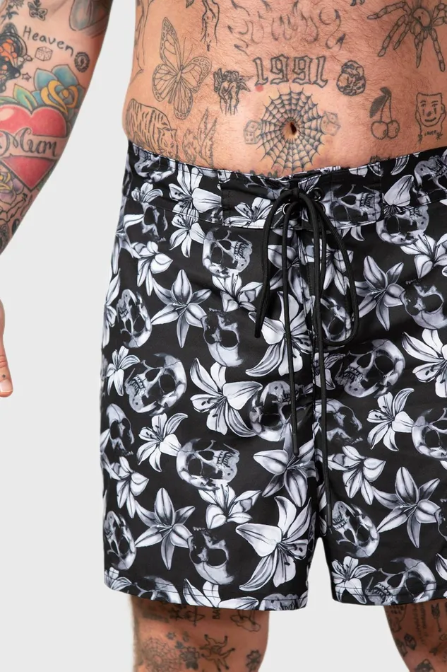 Killstar Swim Women Denarian039s Coin Swim Shorts