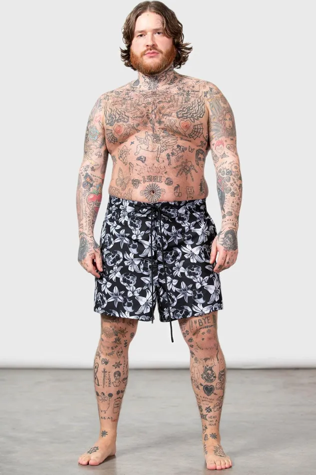 Killstar Swim Women Denarian039s Coin Swim Shorts
