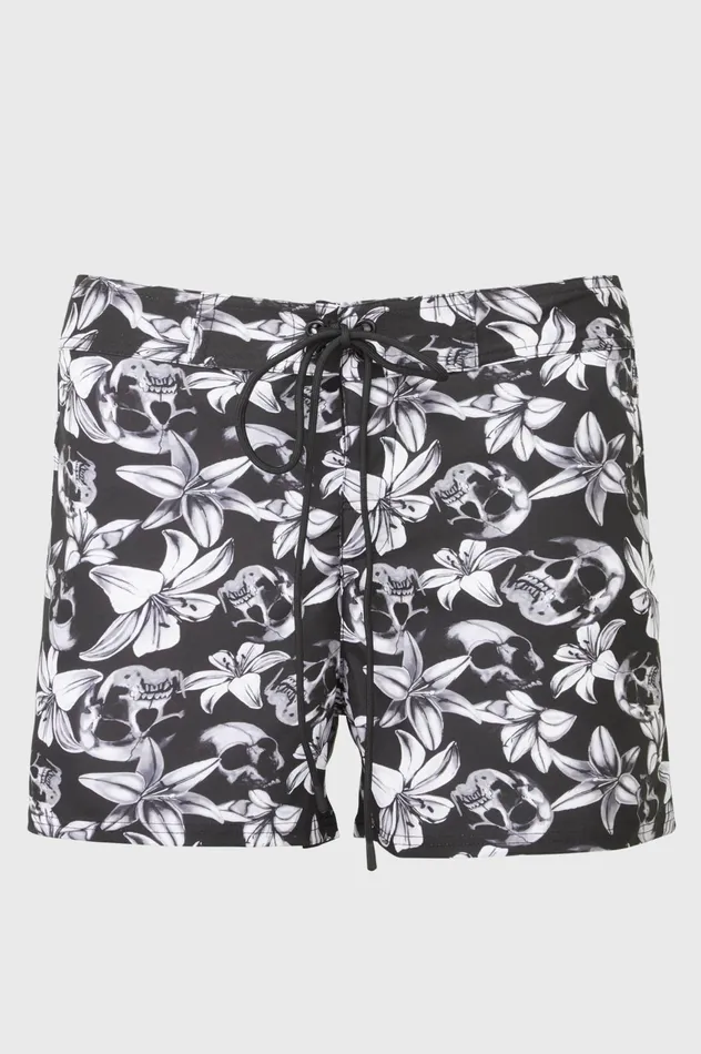 Killstar Swim Women Denarian039s Coin Swim Shorts