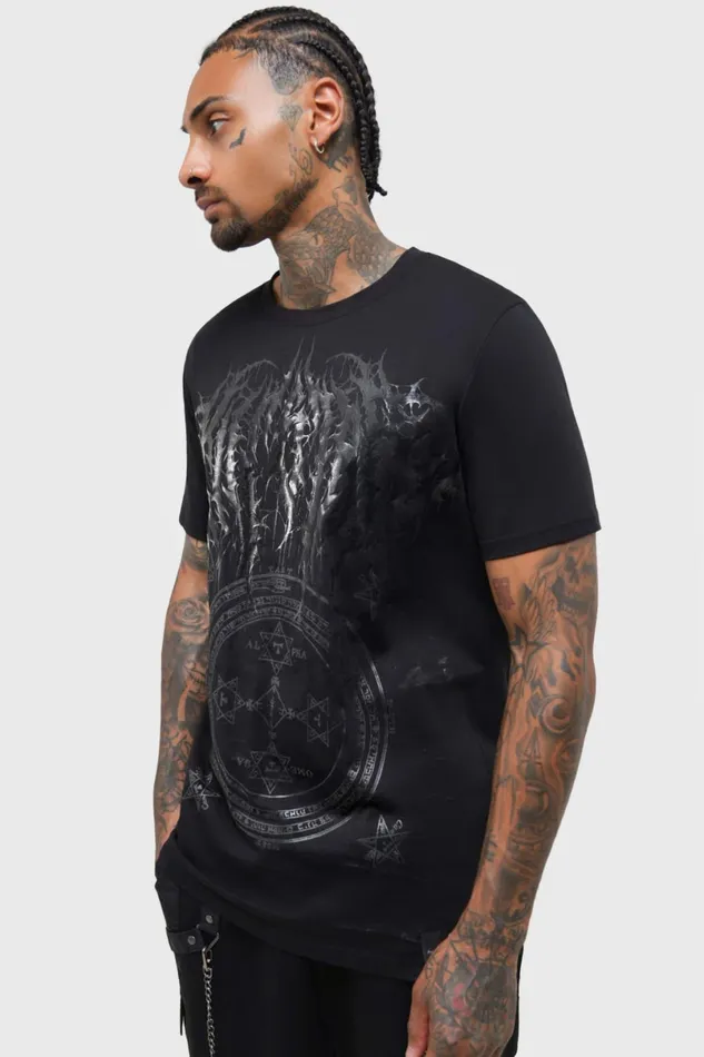 Killstar TShirts and Vests Men Neither Nights TShirt