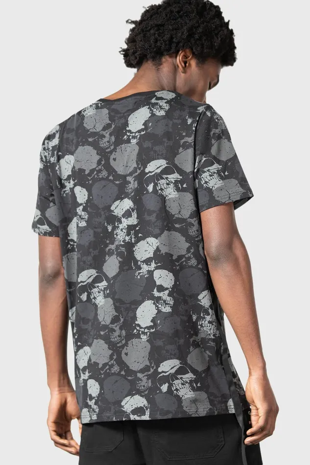 Killstar TShirts and Vests Men Tzompantli T Shirt