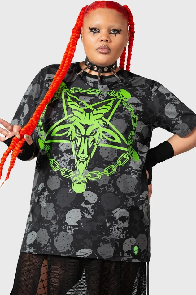Killstar TShirts and Vests Men Tzompantli T Shirt