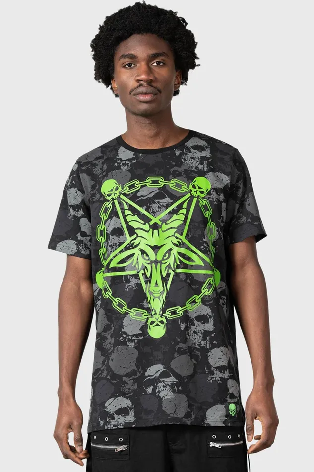 Killstar TShirts and Vests Men Tzompantli T Shirt