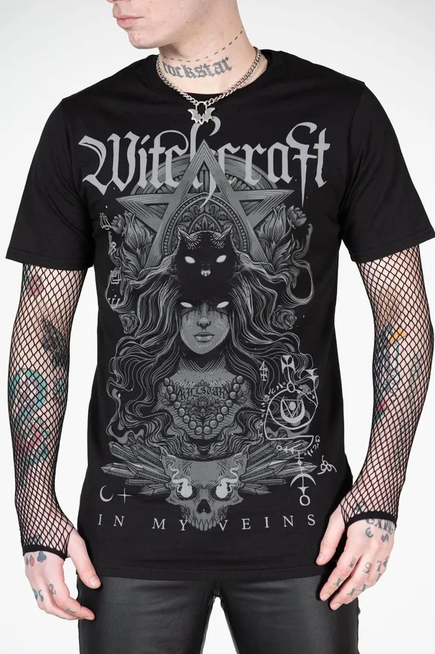 Killstar TShirts and Vests Men Witching TShirt