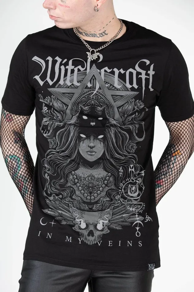 Killstar TShirts and Vests Men Witching TShirt