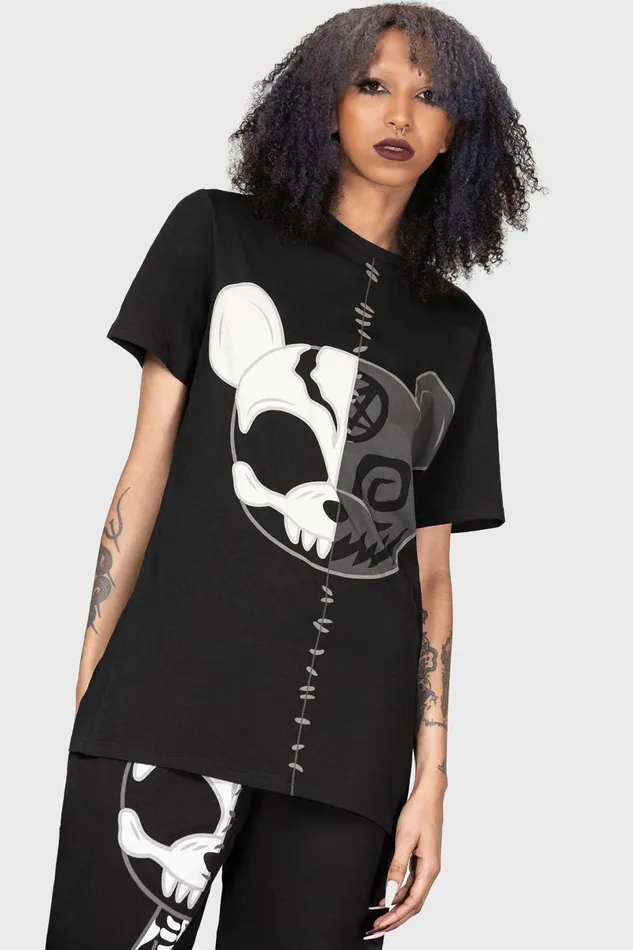 Killstar TShirts and Vests Women Duplexity Relic TShirt