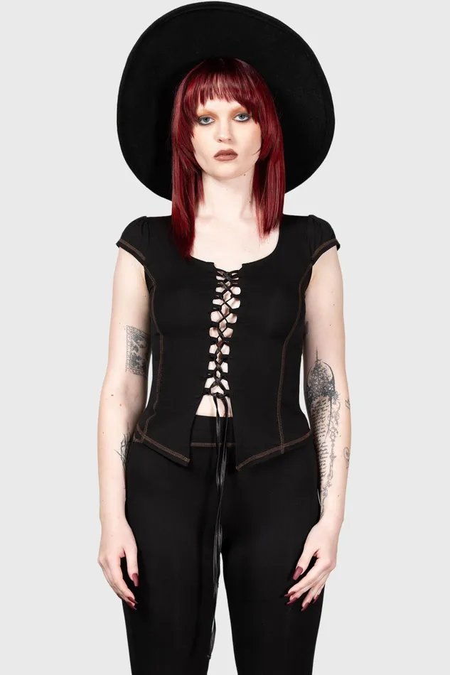 Killstar TShirts and Vests Women Midsummer Maypole Top