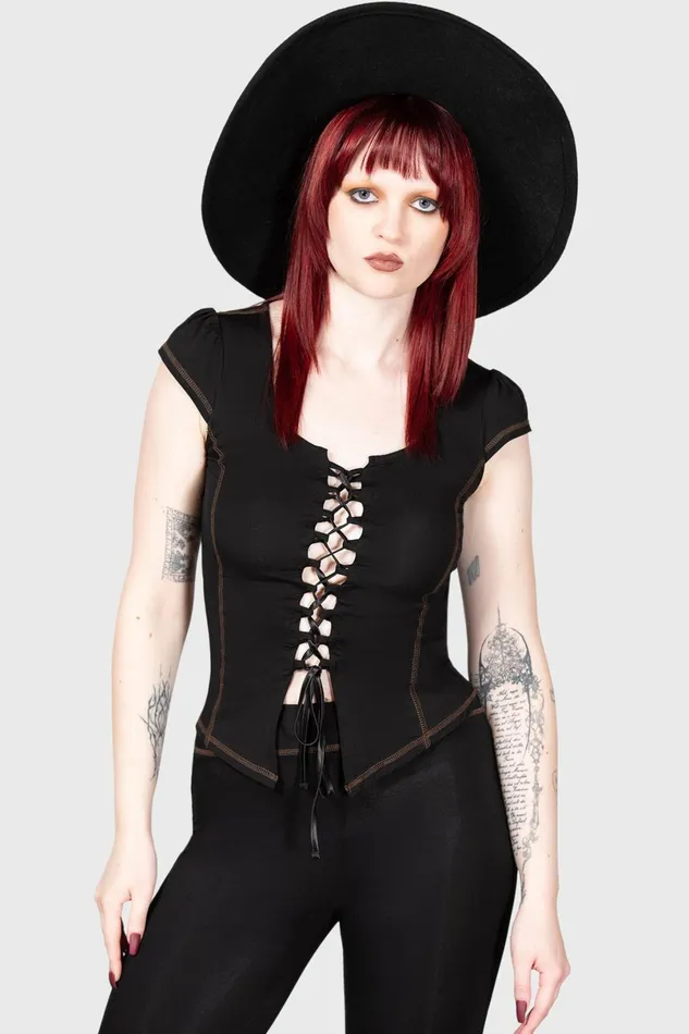 Killstar TShirts and Vests Women Midsummer Maypole Top