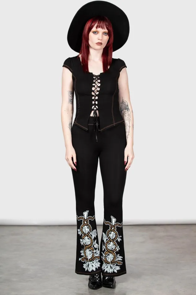 Killstar TShirts and Vests Women Midsummer Maypole Top