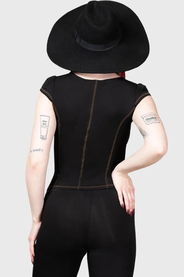 Killstar TShirts and Vests Women Midsummer Maypole Top