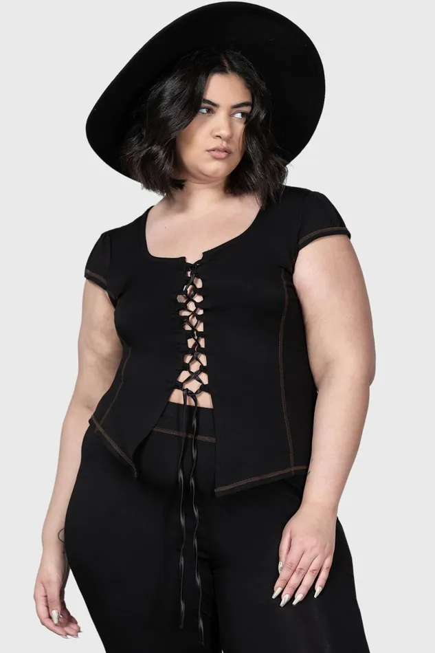 Killstar TShirts and Vests Women Midsummer Maypole Top