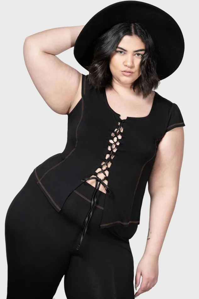 Killstar TShirts and Vests Women Midsummer Maypole Top