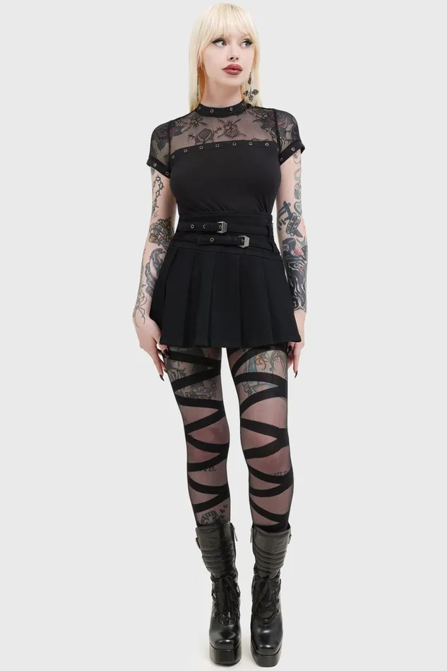 Killstar TShirts and Vests Women Nighthawk Top