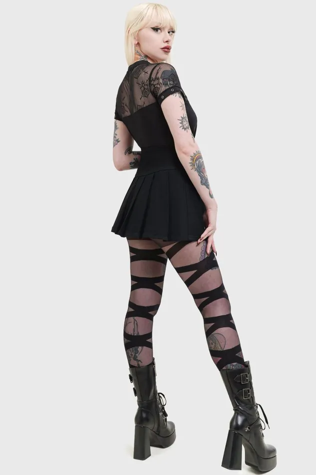Killstar TShirts and Vests Women Nighthawk Top