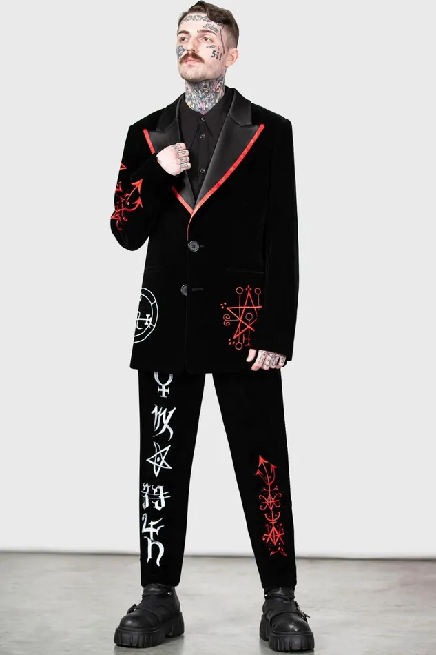Killstar Velvet Women Beelzebub Jacket