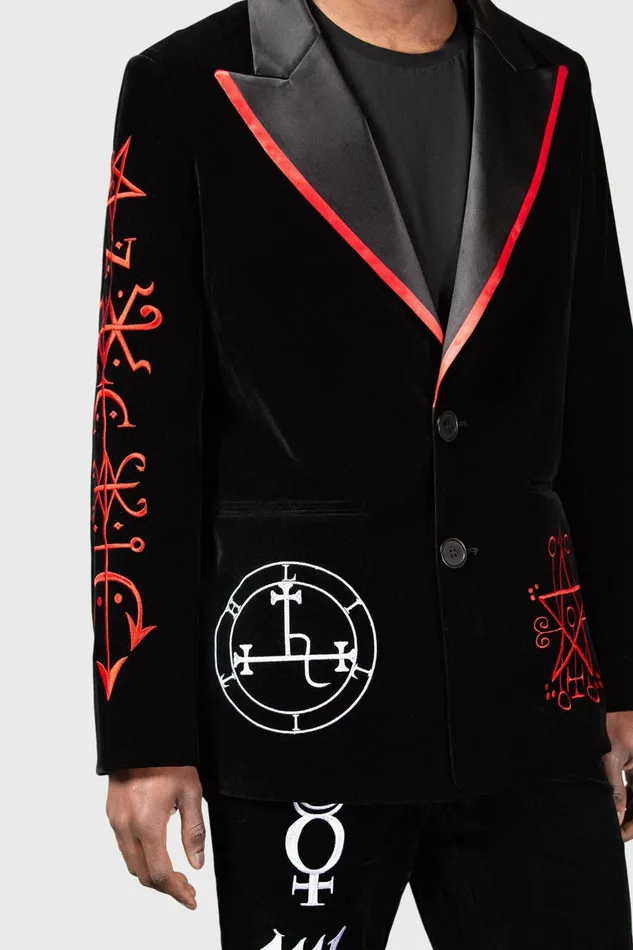 Killstar Velvet Women Beelzebub Jacket
