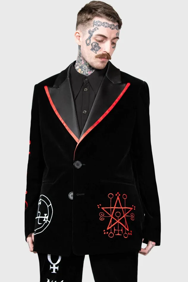 Killstar Velvet Women Beelzebub Jacket