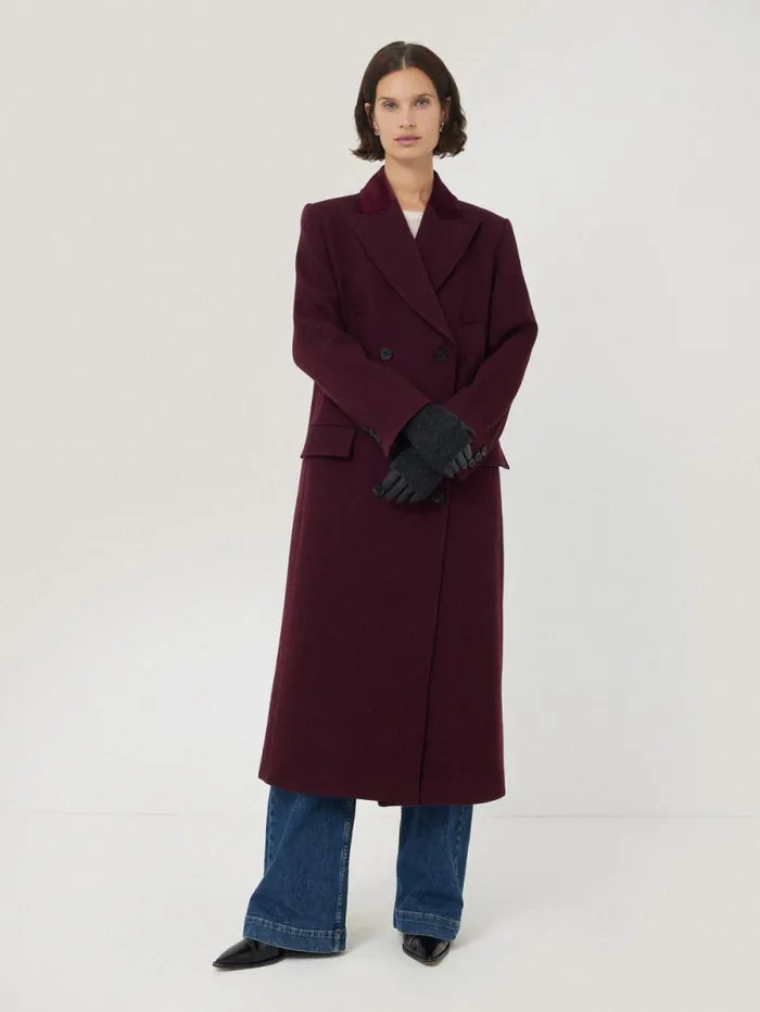 Knitted Leather Glove Black Women Jigsaw Hats and Gloves