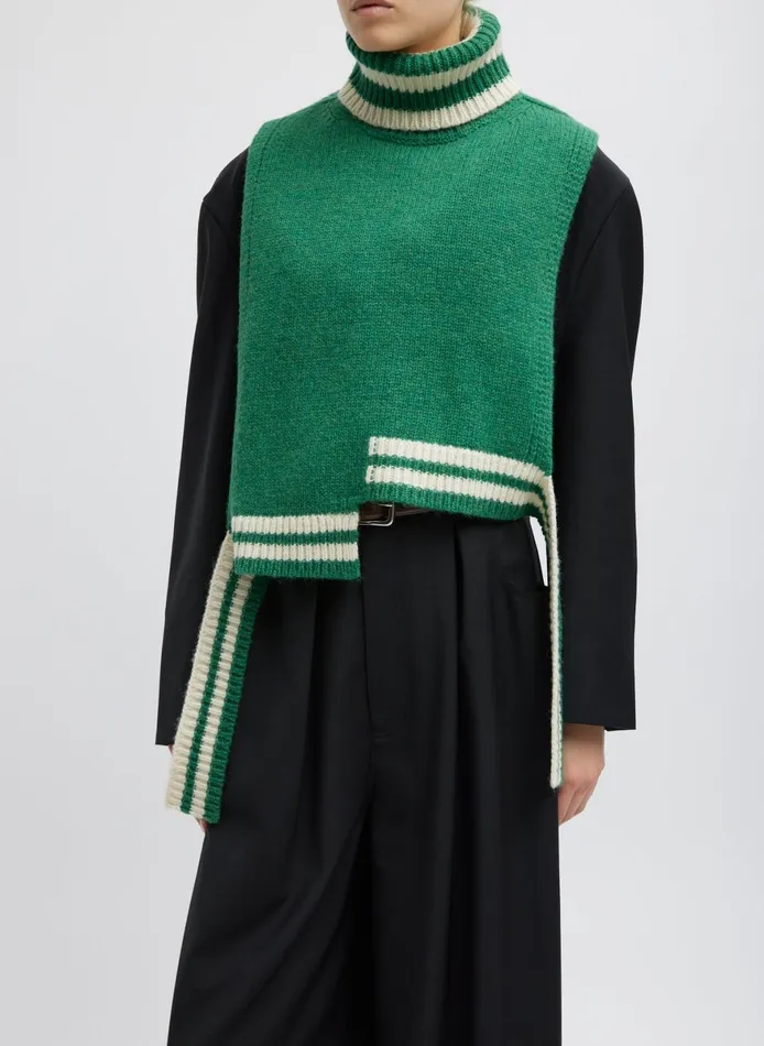 Knitwear and Sweatshirts Women Tibi Soft Lambswool Sporty Turtleneck Dicky Sweater