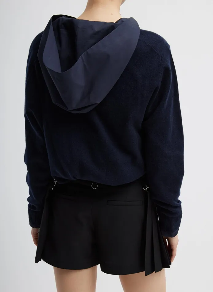 Knitwear and Sweatshirts Women Tibi Washable Cashmere Warp VNeck Pullover