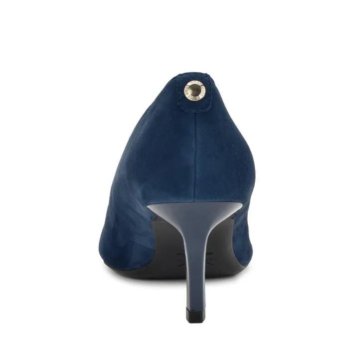 Kuna 92159 Pointy Toe Pumps French Navy Suede Women Nine West Heels Kuna 92159 Pointy Toe Pumps French Navy Suede Women Nine West Heels