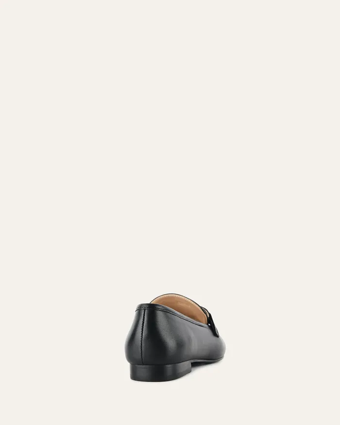 LACE UP and LOAFERS Women jomercer Easton loafers black leather LACE UP and LOAFERS Women jomercer Easton loafers black leather