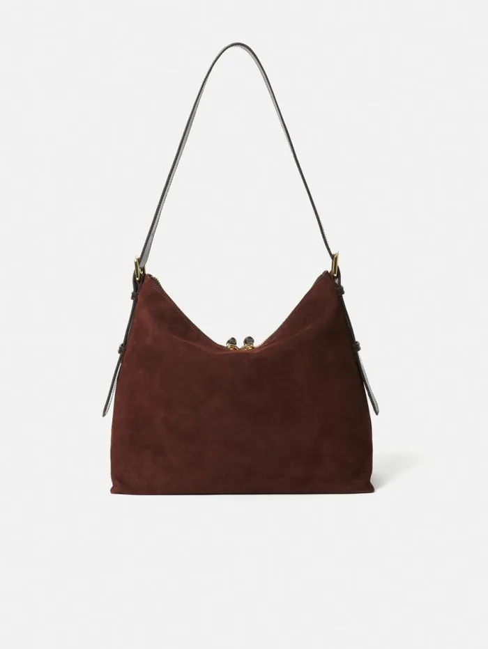 Large Trafalgar Shoulder Bag Burgundy Women Jigsaw Bags
