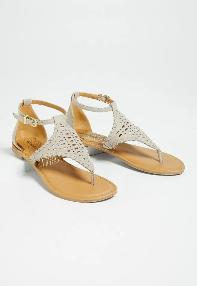 Laurel Laser Cut Flat Sandal Women Maurices Sandals