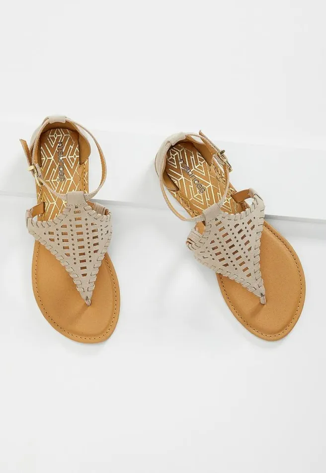 Laurel Laser Cut Flat Sandal Women Maurices Sandals