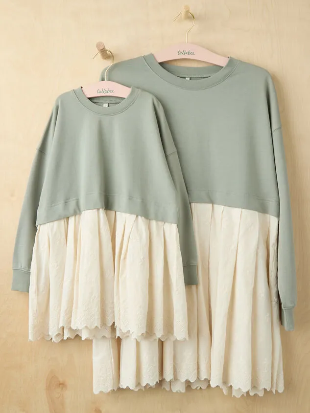 Laurel Sweatshirt Dress By Rylee Cru Laurelgreen Girl Altar039d State Dresses Laurel Sweatshirt Dress By Rylee Cru Laurelgreen Girl Altar039d State Dresses