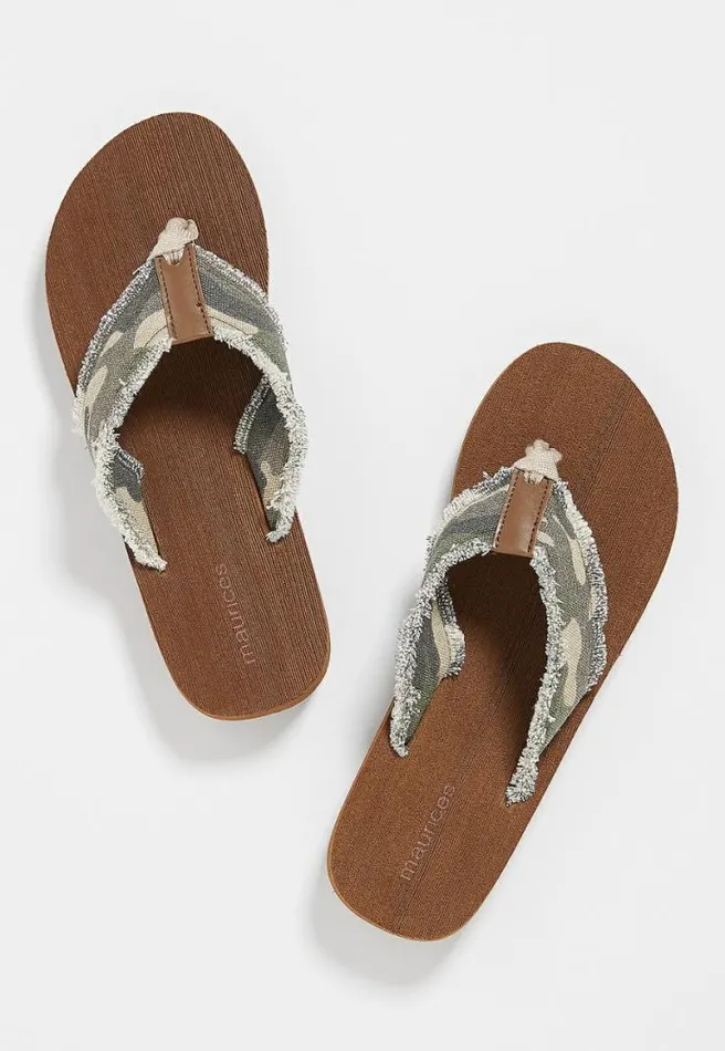 Leah Green Flip Flop Women Maurices Sandals