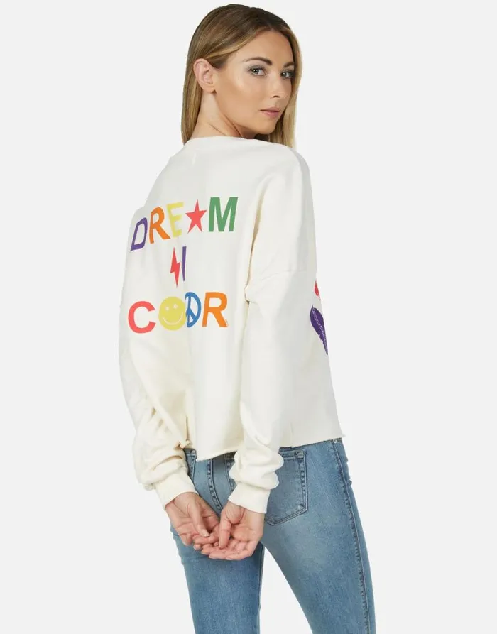 Lee Dream Rainbow Milk Women Lauren Moshi Long Sleeve