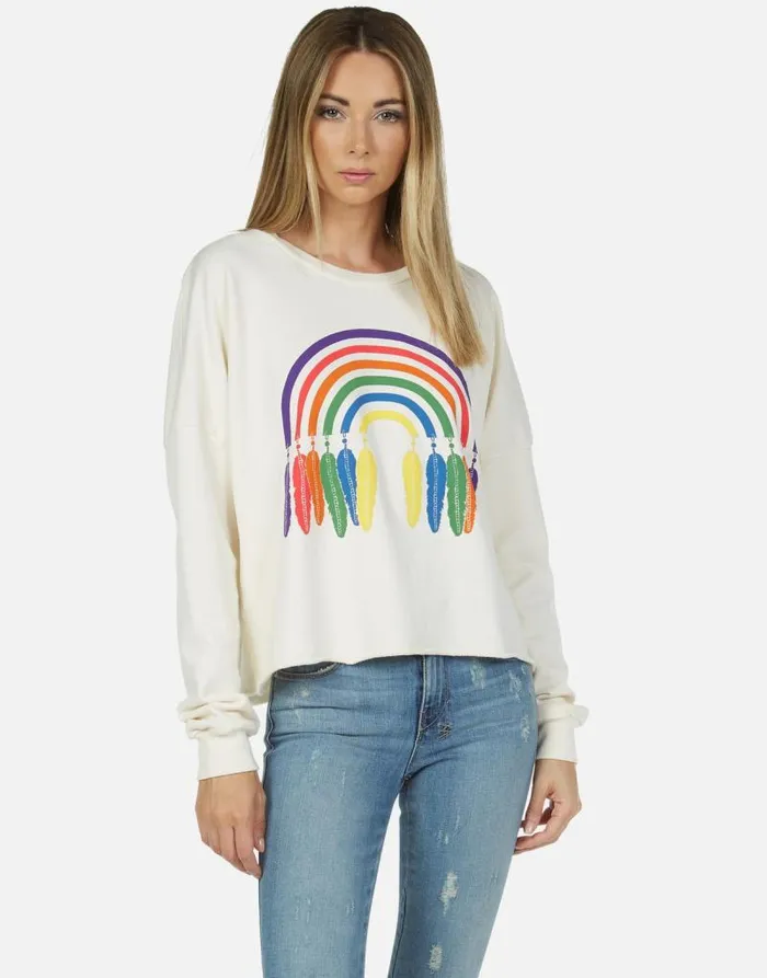 Lee Dream Rainbow Milk Women Lauren Moshi Long Sleeve