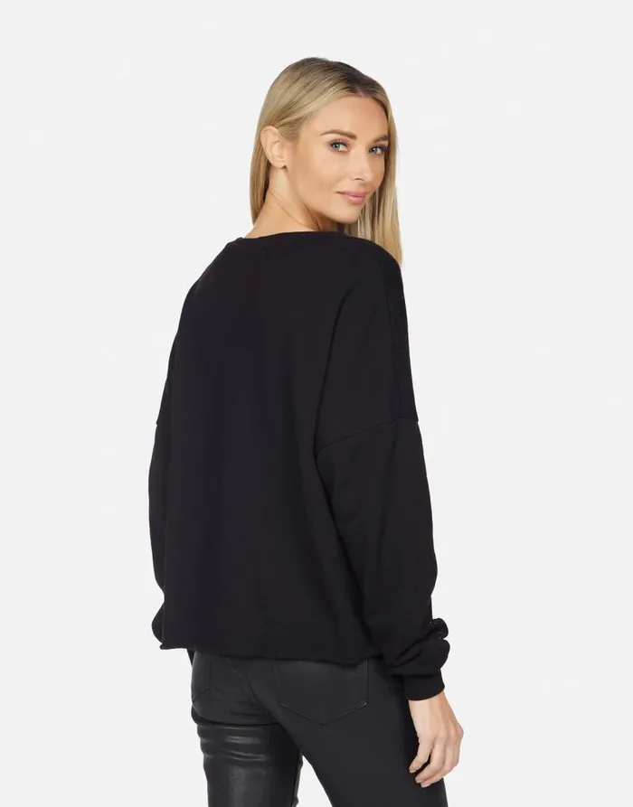 Lee Splatter Kiss Black Women Lauren Moshi Long Sleeve