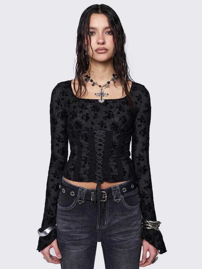 Lilith Corset Top Women Minga London Tops and TShirts