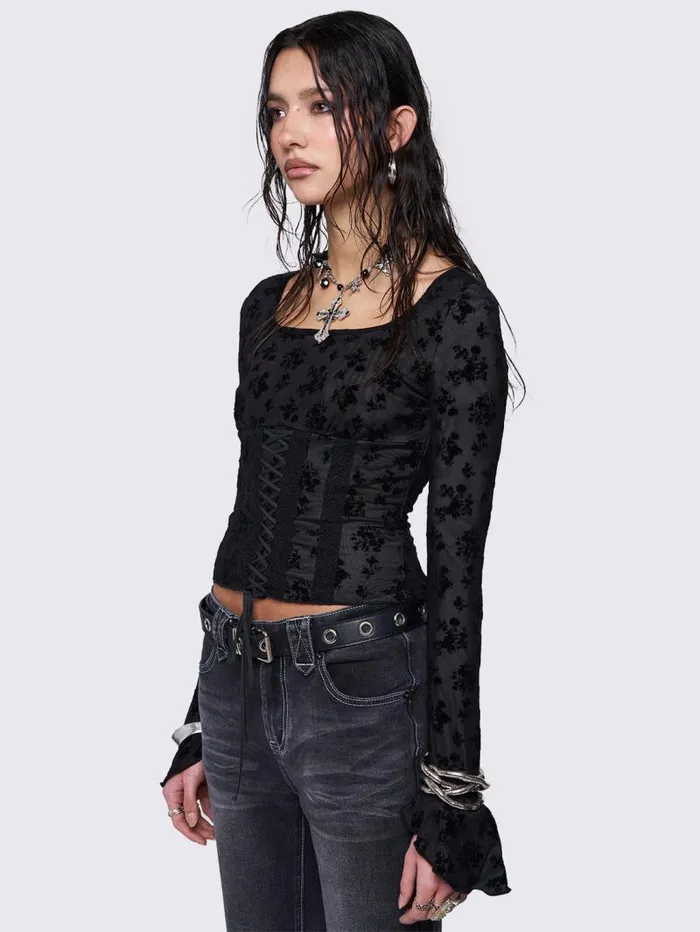 Lilith Corset Top Women Minga London Tops and TShirts