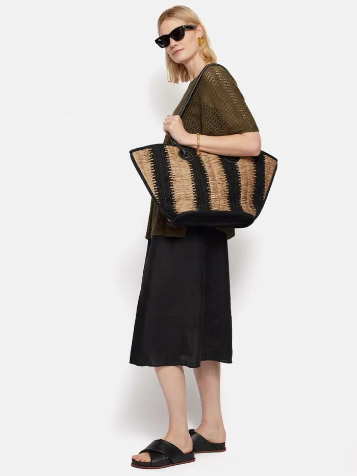 Linen Poncho Khaki Women Jigsaw Ponchos and Scarves