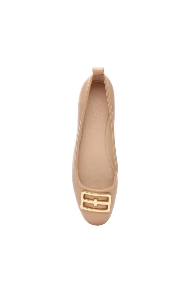 Liverpool Los Angeles Flats FONTANA FLATS WITH ICON Nude 8211 Womens