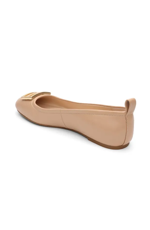 Liverpool Los Angeles Flats FONTANA FLATS WITH ICON Nude 8211 Womens