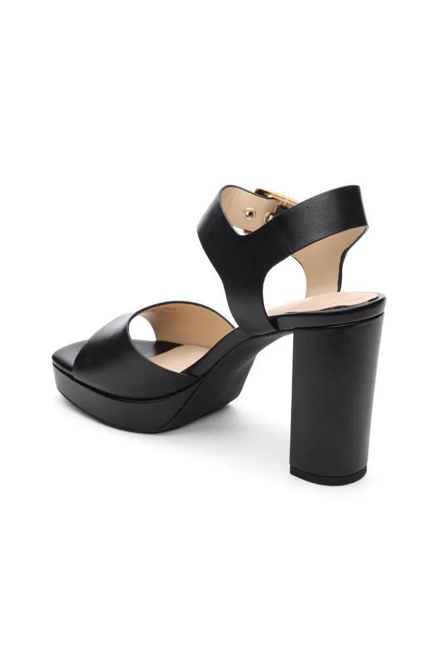 Liverpool Los Angeles Heels CELEBRITY ANKLE STRAP HEEL Black 8211 Womens