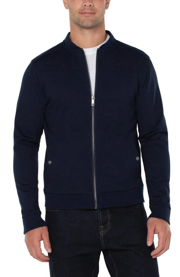 Liverpool Los Angeles Jackets and Blazers BOMBER JACKET Ink 8211 Mens