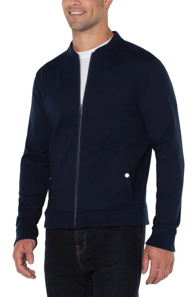 Liverpool Los Angeles Jackets and Blazers BOMBER JACKET Ink 8211 Mens