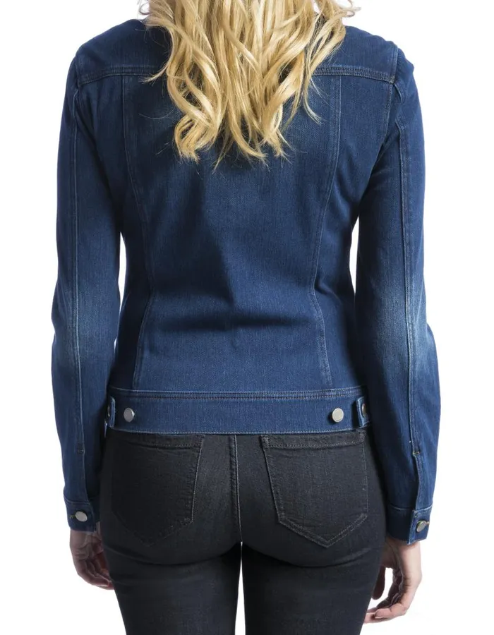Liverpool Los Angeles Jackets CLASSIC JEAN JACKET Admiral Blue 8211 Womens