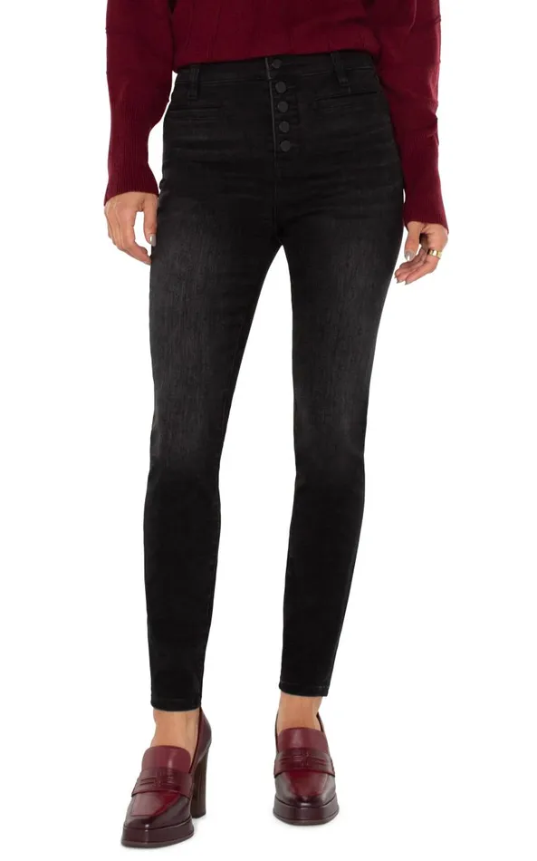 Liverpool Los Angeles Jeans ABBY HIRISE ANKLE SKINNY Lost Creek 8211 Womens