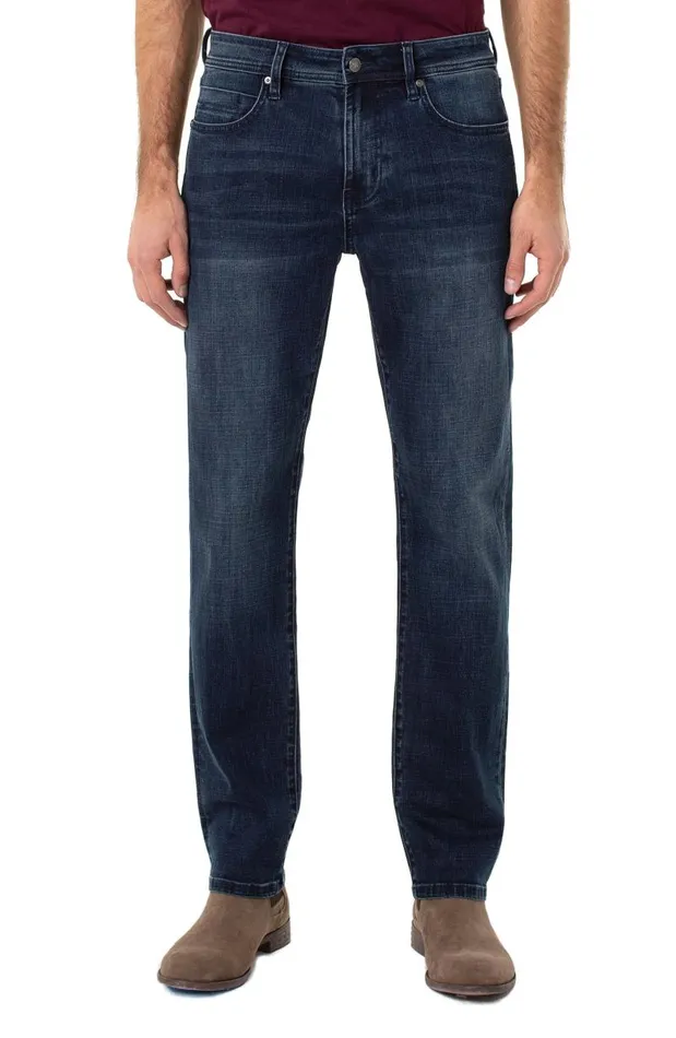 Liverpool Los Angeles Jeans REGENT RELAXED STRAIGHT WITH COOLMAX 8211 ECO Palo Alto Dark 8211 Mens