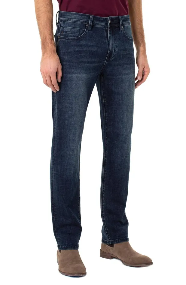 Liverpool Los Angeles Jeans REGENT RELAXED STRAIGHT WITH COOLMAX 8211 ECO Palo Alto Dark 8211 Mens