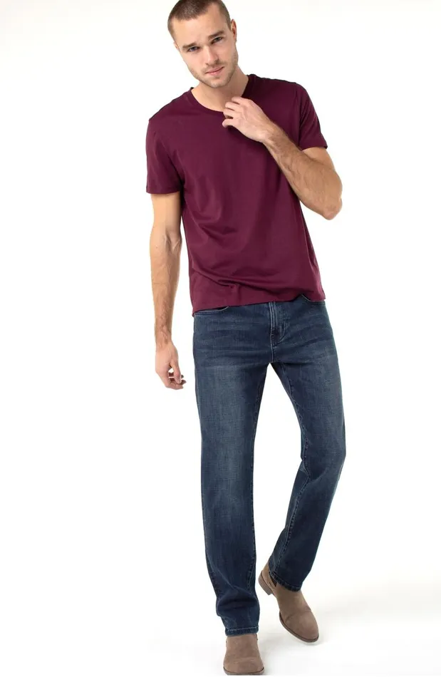 Liverpool Los Angeles Jeans REGENT RELAXED STRAIGHT WITH COOLMAX 8211 ECO Palo Alto Dark 8211 Mens