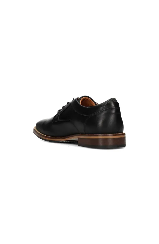 Liverpool Los Angeles Oxfords DESK BURNISHED LEATHER OXFORD SHOE Black 8211 Mens